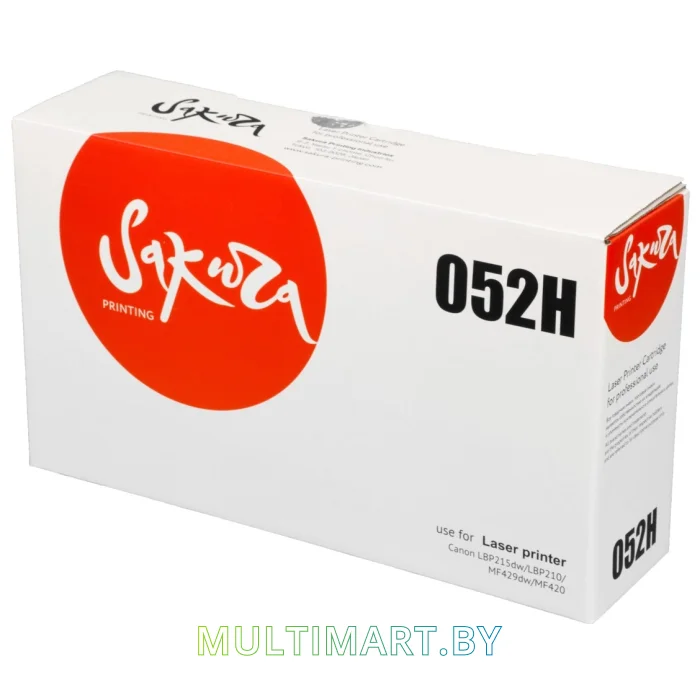 Картридж Sakura Printing SACRG052H (аналог Canon CRG052H)